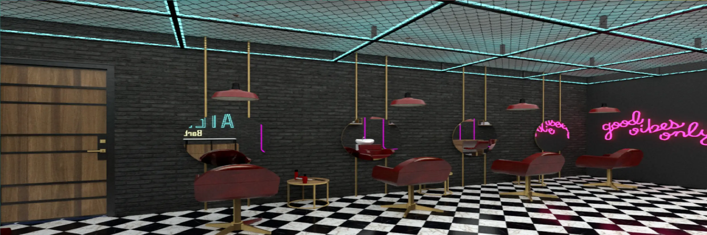 Salón spa y barbería 2